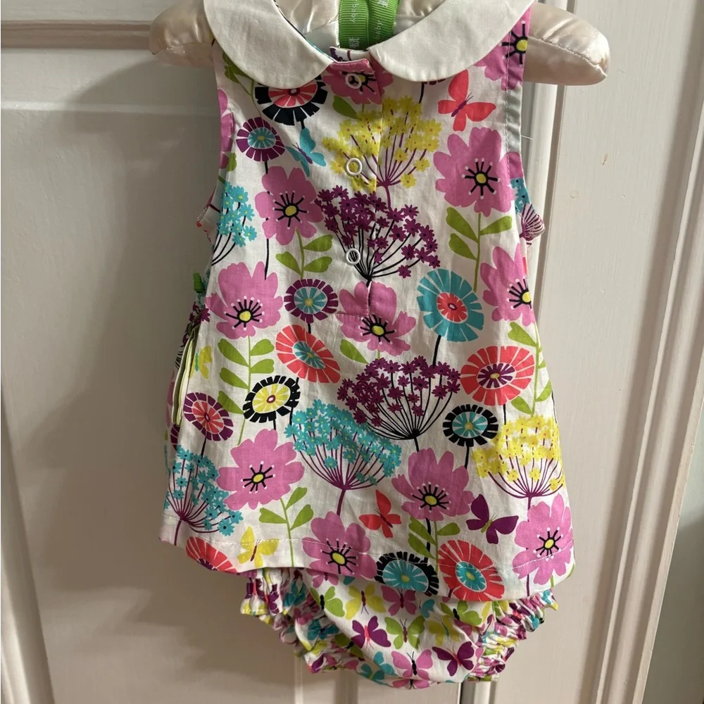 Vera Bradley Floral Diaper Cover Set - Pink, Purple, Green